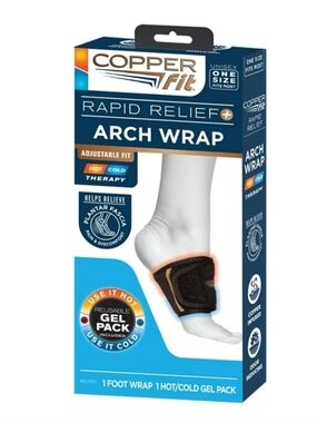 Copper Fit Rapid Relief Arch Wrap